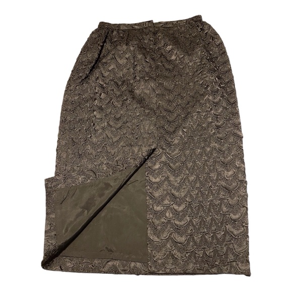 Donna Vinci Couture Womens Black Lined Skirt, 10 - Picture 7 of 7